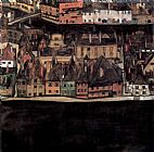 The Town Cesk Krumlov by Egon Schiele